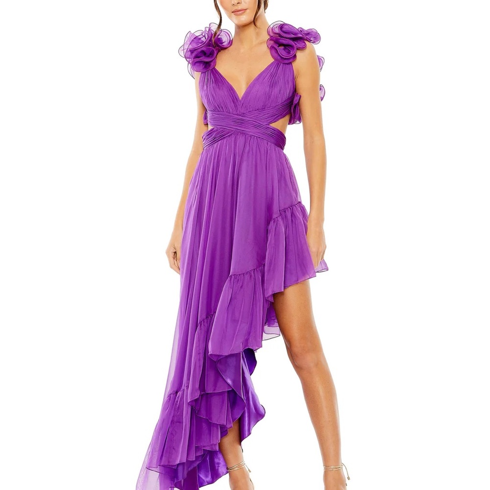 Mac Duggal Elegant Purple Women's Dress